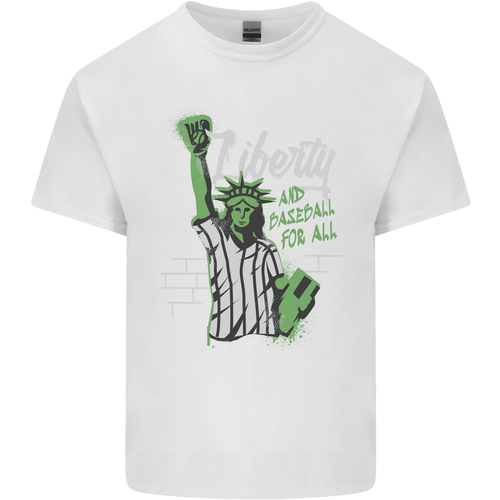 Libertad Y Baseball Camiseta De Algodón Para Hombre - Imagen 20 de 97