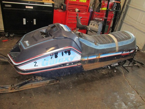 Vintage 81 Polaris Galaxy 440 Snowmobile Rewind Recoil 80 - Picture 3 of 4