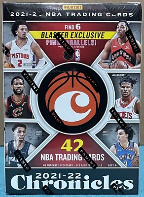 2021-22 Panini Chronicles NBA Basketball Blaster - Factory Sealed