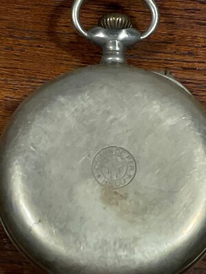 Montre Gousset En Argent Massif - Occasion à Réviser Ou Pour Pièces - Modèle Ancien