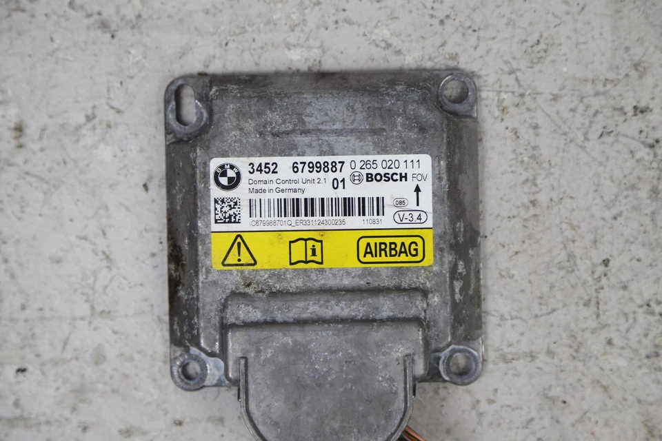 BMW F10 F12 F01 5 6 7'es ICM MÓDULO DE CONTROL V 3.4 ECU CHASIS INTEGRADO 6799887 Foto 2 de 3