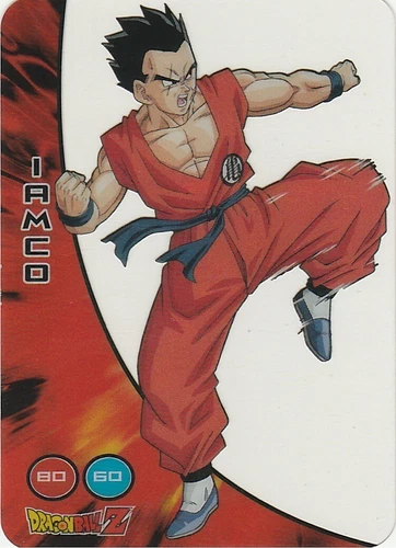 Lamincards Dragon Ball Z Edibas Ultimo Scontro IAMCO N 35