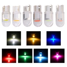 100Pcs T10 2825 168 194 F10 LED SMD 0.5W Interior Dome Map Trunk Light bulbs 12V