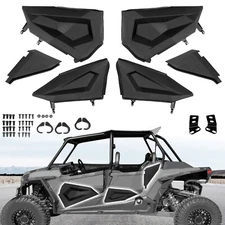 Black Lower Door Inserts For Polaris RZR XP 4 1000/XP 4 Turbo 2014-2023 #2879942