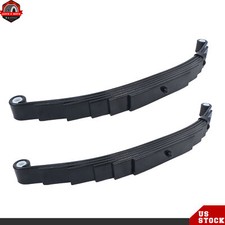 2pack Single Trailer Leaf Spring 6 Leaf Double Eye 3500lbs Cap For 7000lbs Axle 2pack Single Trailer Leaf Spring 6 Leaf Double Eye 3500lbs Cap For 7000lbs Axle