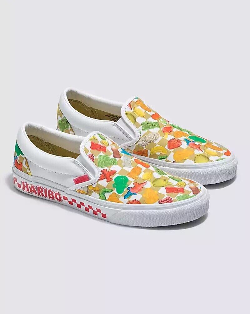【VANS】☆お洒落スニーカー☆HARIBO CLASSIC SLIP-ON SHOE Vans Classic Slip-On Color Haribo Checkerboard Multi