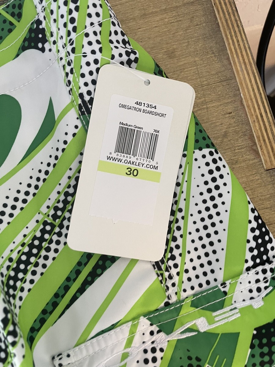 送料3 Oakley Omegatron Boardshort Medium Green Size 30 | eBay