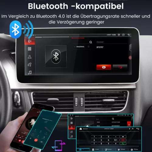 Für Audi A4 B8 A5 09-16 Carplay GPS Navi Android 12 Autoradio WIFI 4G DSP DAB+BT - Bild 7 von 8