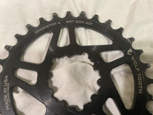 Wolf Tooth Drop Stop A Boost Chainring Black - Picture 3 of 4