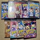 set of 9 PS2 Pop'n music 7 8 9 10 11 12 Iroha 13 Carnival 14 Fever Best Hits