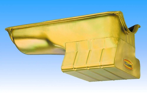 Milodon 30927, One Fits Ford 351C Oil Pan Front Sump 8qts Low Profile Cadmium - Bild 3 von 10