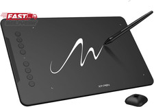 Xppen Updated Deco 01 V3 Drawing Tablet-16384 Levels of Pressure Battery-Free St
