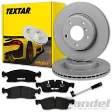TEXTAR BREMSSCHEIBEN + BEL&Auml;GE VORNE f&uuml;r MERCEDES M-KLASSE GLE W166 X166 C292