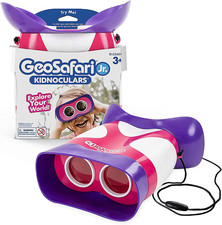 Geosafari Jr. Kidnoculars Pink Binoculars for Toddlers  Kids, Toy for Boys  Gi