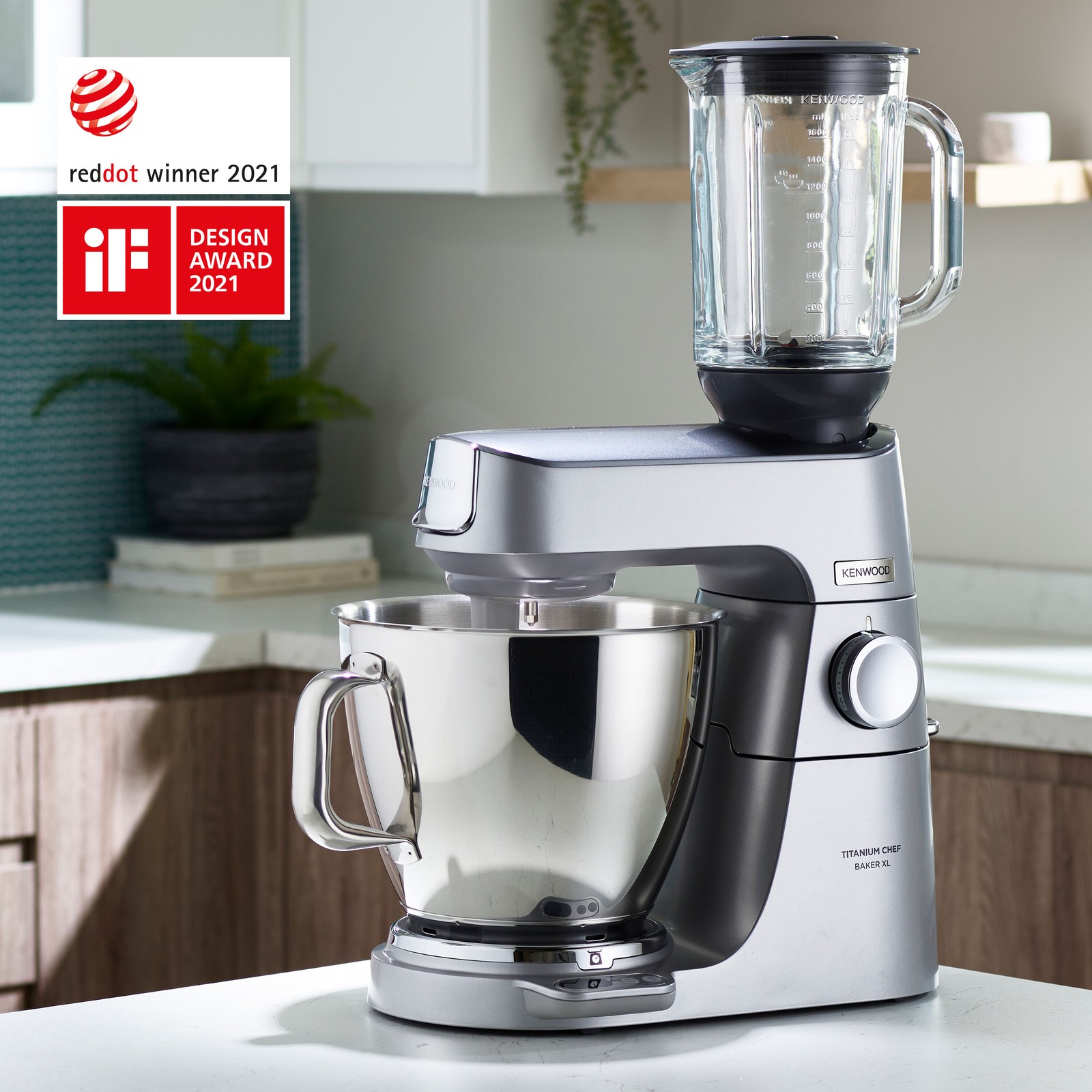 Robot da cucina Kenwood Titanium Chef Baker XL KVL85.124SI