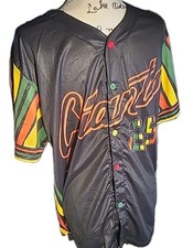 San Francisco Giants 2025 Black Heritage Jersey Size Medium M 8/30/25 SGA SF