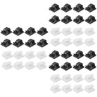 3 Pieces Selbstklebende Kabelklemmen Kabelclips Desktop -Kabelorganisator