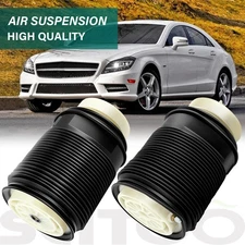 Rear Pair Air Suspension Springs For Mercedes W212 E350 E550 E63 CLS550 CLS63