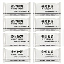 8 Packs White Seal Putty Waterproof Duct Seal Repair Sealing Clay, Sealant Mud