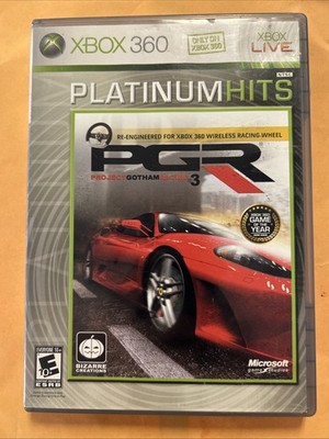 Project Gotham Racing 3 (Microsoft Xbox 360) COMPLETE CIB TESTED