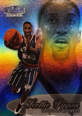 1998-99 Flair Showcase SCOTTIE PIPPEN Houston Rockets 