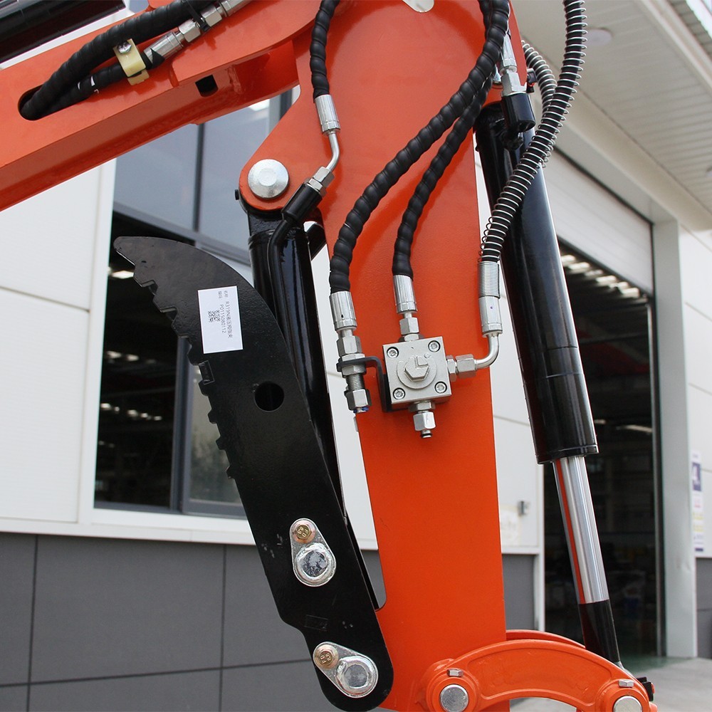 2000lbMini Excavator 1 T mini Digger B&S engine Hydraulic Cooler Pilot Operation