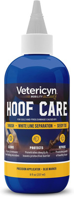 Mobility Equine Hoof Care for Sole and Frog Damage Caused by Thrush White Line
