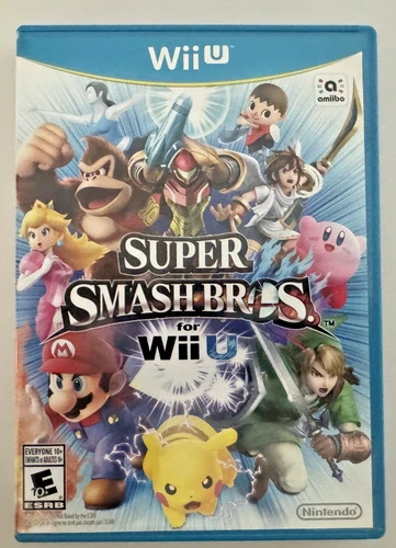 Super Smash Bros. – Wii U – CIB – Tested – Good Condition