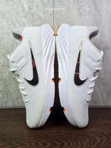 Nike Alpha Huarache Elite 2 TF Rasenschuhe weiß Solar Flare Herren Größe 8,5 - Bild 2 von 9