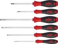 Wiha Schraubendrehersatz 302 HK6 So 6-Tlg.Schlitz/Ph Mehrkomponentengriffen