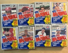 1989 Fleer Baseball Cello Pack Lot Of 8, 36 Cards/Pack, Bill Ripken FF? Griffey