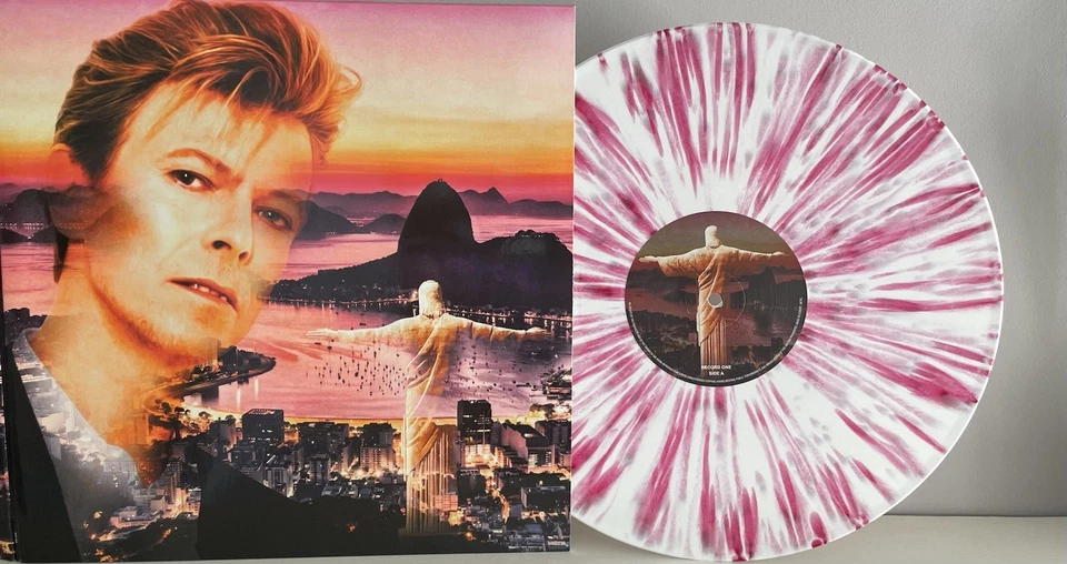 David Bowie Live In Rio 1990 2LP Red/pink Splattered Vinyl Only 300 Numbered - Image 2 of 4