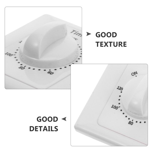 Timer for Lights Timers Lamps Indoor Electric Switch Bathroom Fan - Picture 5 of 12