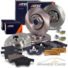 ATEC BREMSSCHEIBEN+BREMSBELÄGE BREMSKLÖTZE VO+HI FÜR RENAULT LAGUNA 2 2.2 3.0