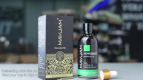 1PCS 100ML Essential Oil Lavender Aroma Oil for Humidifier Scent Candle Burner - Video 1 of 1