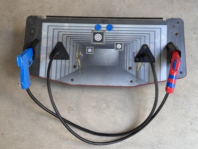 Sharpshooter Arcade Control Panel Two Player Light Guns Untested RARE