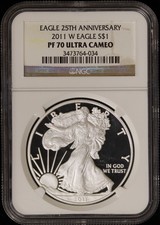 2011 Silver Eagle Pf70 for sale | eBay