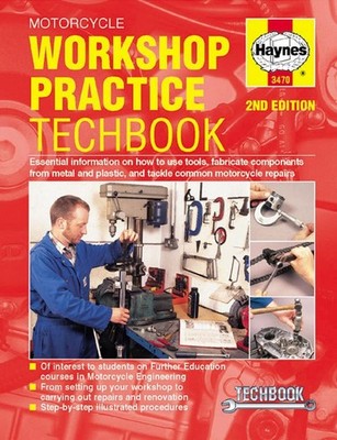 Motorcycle Workshop Practice Techbook by Haynes Publishing (English) Paperback B