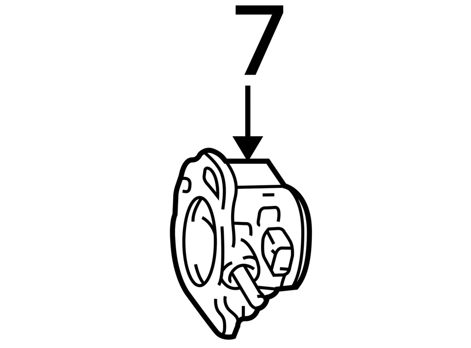 Corpo do acelerador Ford Taurus 2000-2007 FAI11 - Imagem 4 de 4