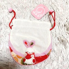 Koukiya Crepe Drawstring Bag