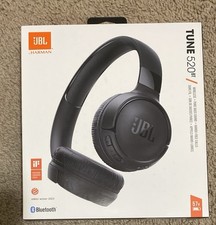 JBL T520BT Wireless Over-Ear Headphones - Black
