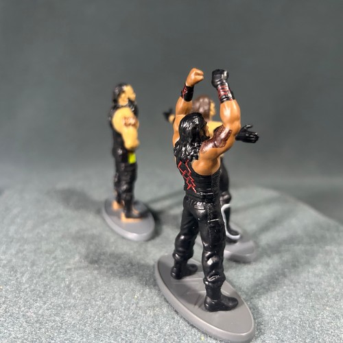 WWE Micro Collection Cake Topper Figurine Figure Lot AJ Styles Braun Roman - Picture 6 of 12