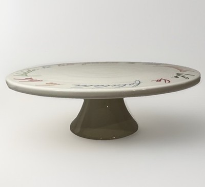 Threshold Fa La La Cake Dessert Stand Christmas Cookie Stand Holiday Pedestal