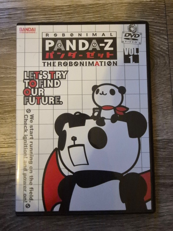 2005 ROBONIMAL PANDA-Z: THE ROBONIMATION VOL. 1 DVD used R1 Bandai