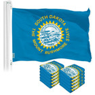New Listing10 Pack: South Dakota Sd State Flag 3x5 Ft LiteWeave Pro Series Printed