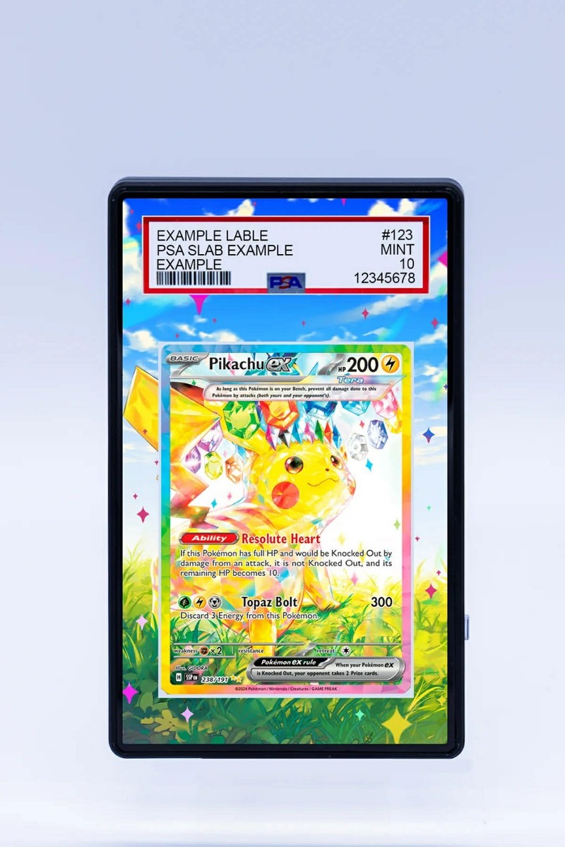 ポケモンカード ブースター 238 Japanese version)Pikachu ex 238/191