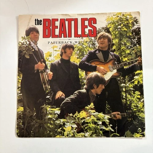 The Beatles - Paperback Writer/ Rain - 1986 UK Parlophone 7" -R 5452