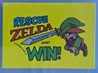 Rescue Zelda and Win! Topps 1989 Nintendo Sticker Vintage Collectible