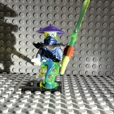 LEGO NINJAGO Possession Ghost Minifigure Translucent Parts w/ Scythe & Sword