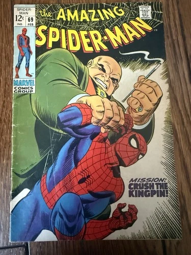 The Amazing Spider-Man #69 (Marvel Comics 1969) VG